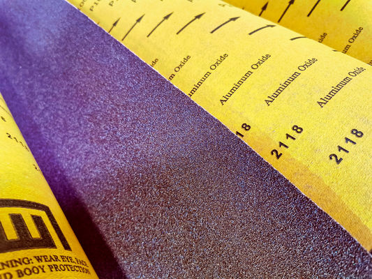 2118 Fao Zamknięte pokryte Xy-Twoth Abrasive 370mm / 54' Jumbo Width